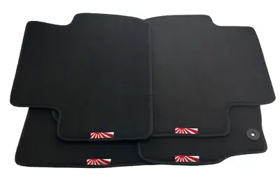 Floor Mats For Mitsubishi With Japan Sunset Black Tailored Carpets Set LHD NEW  • $139