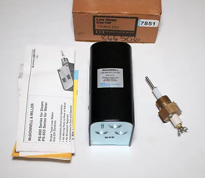 McDonnell Miller PS-801-120 Low Water Cut Off Probe Control 153875 • $249.97