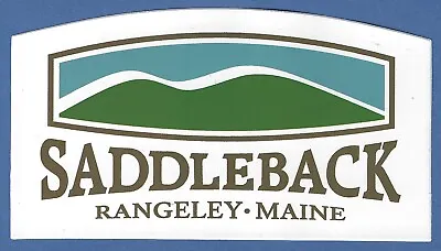 New Saddleback Maine Ski Area Resort Mountain Snowboard Sticker Decal • $3.29