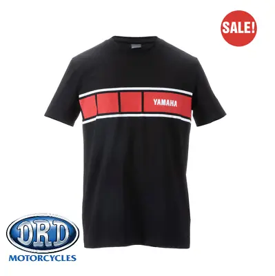 Genuine Yamaha Men's Racing Heritage T-Shirt 2023 WAS £37.00 • £29.60