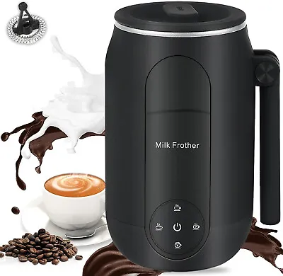 500W Electric Milk Frother Steamer & Warmer Frothy Hot Chocolate Coffee Lattes • £26.49