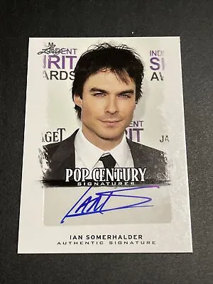 2012 Leaf Pop Century Ian Somerhalder Auto - Vampire Diaries SUPER STAR SP • $59.99