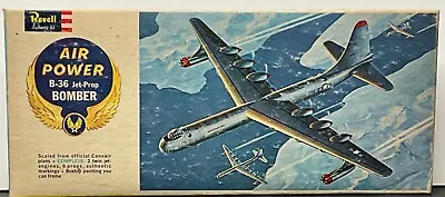 Revell 1:184 Convair B-36 Bomber Vintage Model Airplane Kit H-139 Complete • $49.99