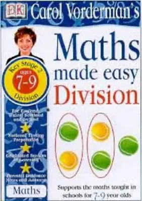 £3.69 • Buy Maths Made Easy Topic Book: Divisio..., Vorderman, Caro