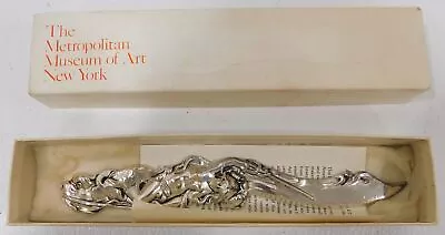 Vintage Metropolitan Museum Of Art MMA Art Nouveau Mermaid Metal Letter Opener • $9.99