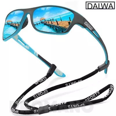 Dalwa Polarized Fishing Sunglasses Men's Driving Shades Male Sun Glasses Hiking • £18.90