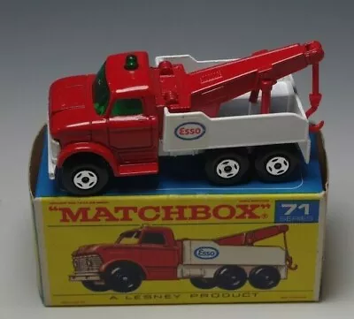 Matchbox Lesney #71 Wreck Truck With Box England Nm Condition • $126.43