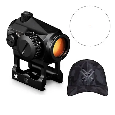 Vortex Crossfire Red Dot Sight (2 MOA Dot Reticle) And Vortex Hat (Real Tree) • $149