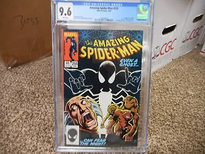 Amazing Spiderman 255 Cgc 9.6 Marvel 1984 1st Appearance Of Black Fox WHITE Pgs • $89.99