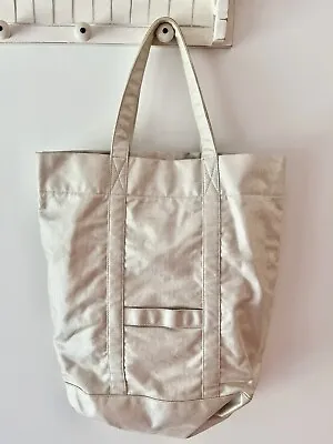 Country Road Silver Metallic Finish Large Tote Shopper Beach Bag • $89