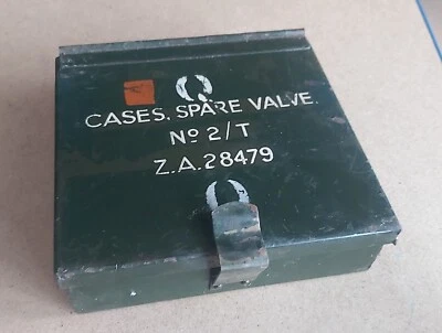 £69.99 • Buy Ww2 British Army Military Radio Wireless Set 38 Ws38 Cases Spare Valve No 2t