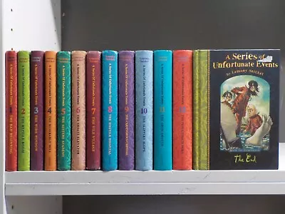 £34.99 • Buy Lemony Snicket A Series Of Unfortunate Events FULL SET 13 Books ID4077