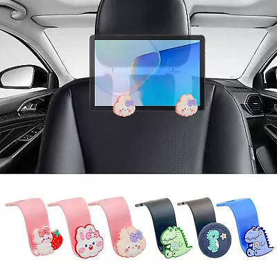 2pcs Cartoon Car Headrest Hook Auto Seat Back Hanger Hook Holder For Bag Purse • $7.72