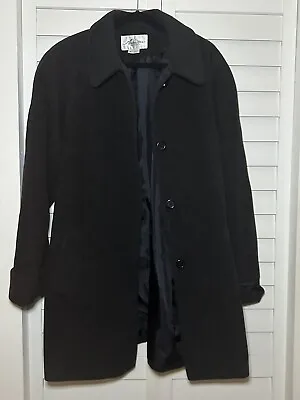 Vintage Andrea Marin NY Wool Blend Coat XL Women’s Made In Russia Gorgeous EUC • $2.99