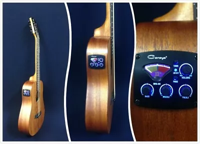 Caraya Safair 34  EQ Electro-Acoustic GuitarAll-mahoganyMatt+Free Gig Bag • $219