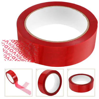 Tamper Evident Sign Security Tape Packaging Anti-counterfeiting • £10.78