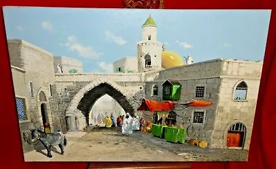 Oil Painting On Canvas - Islamska Twierdza Islamic Strongholds - Piotr Warchol • $149.99
