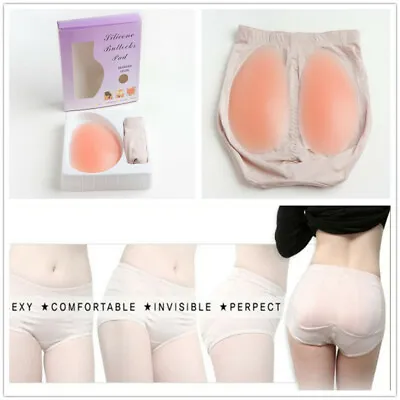 £10.89 • Buy Silicone Butt Lifter Pads Panty Booty Bum Enhancer Hip Knickers Body Shaper