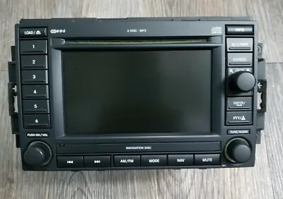 05 - 07 Jeep Dodge Chrysler Navigation Radio Rec 6 Cd 05064184ac For Parts Only • $99.99