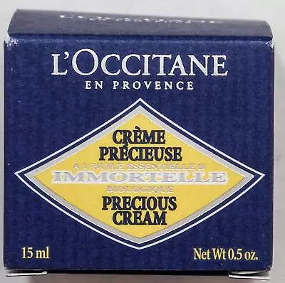 L'Occitane Immortelle Precious Cream 0.5 Oz Travel Size NIB • $17.50