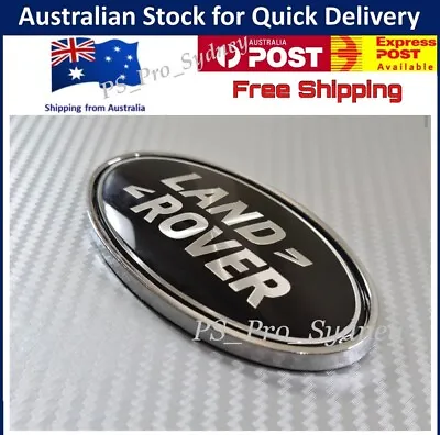 New BLACK Rear Oval Badge Emblem For Land Rover Range Rover Sport L322 HSE 1X AU • $28.95