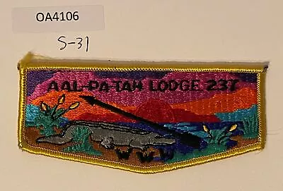 Boy Scout OA 237 Aal-Pa-Tah Lodge Flap S31 • $5