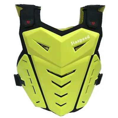  Motorcycle Armor Vest Chest Back Protection Motocross Jacket Protective Gear • $57.99