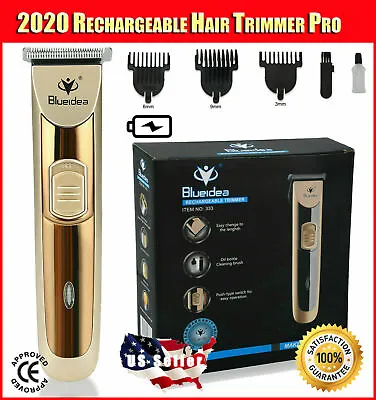 Rechargeable Electric Hair Cut Clipper Trimmer Men Haircut Beard Grooming Kit • $11.98