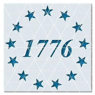 Betsy Ross 1776 -  Reusable Template American Flag Patriotic Stars - 10 Mil • $11.99
