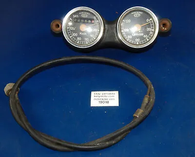 1960's MORINI CORSARO CEV SPEEDOMETER TACHOMETER DASHBOARD VINTAGE ITALY • $138