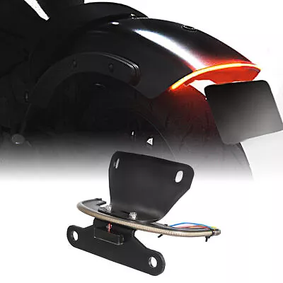 LED Fender Eliminator Integrated Tail Light For Kawasaki 15-23 Vulcan S EN650 • $186.98