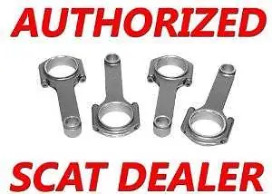 Honda/acura Scat Pro Sport H-beam Connecting Rods B16a Sir Vtec Arp 2000 Bolts • $349.95