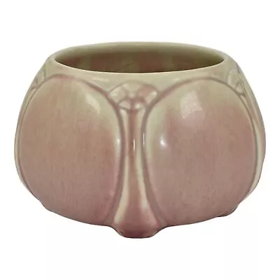 Rookwood 1918 Vintage Arts And Crafts Pottery Ivory Pink Porcelain Vase 1643 • $395