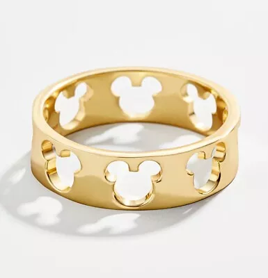 925 Sterling Silver Mickey Mouse Carved Valentine's Day Gift For Her Ring • $55.99