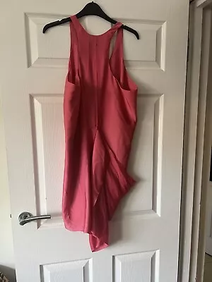 Acne Coral Pink Dress 34 U.K. 8 Net A Porter • £19.99