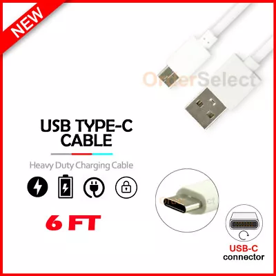 USB Type-C 6FT Charger Cable Cord For Phone Motorola Edge+ / One Fusion+/One 5G • $3.59