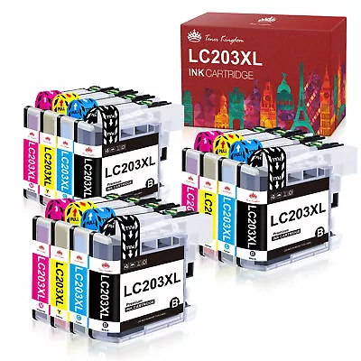 LC203 XL Black Color Ink For Brother MFC-J460DW J480DW J680DW J485DW J880DW Lot • $6.95