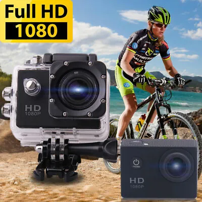New 16MP WiFi  4K 2'' Ultra HD 1080P Sport Cam Action Camera DV Video Recorder  • £47.99