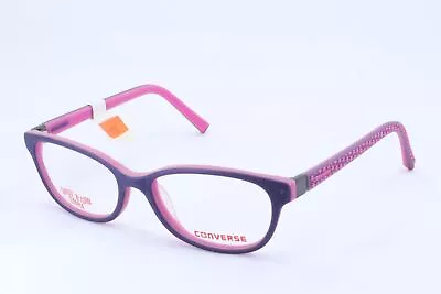 Converse K022 Purple Oval Girls Full Rim 49-15-130 Eyeglasses Frames • $24.95