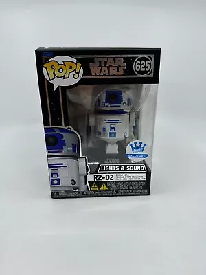 Funko POP! Star Wars R2-D2 #625 Funko Exclusive W/ Lights And Sounds • $19.98