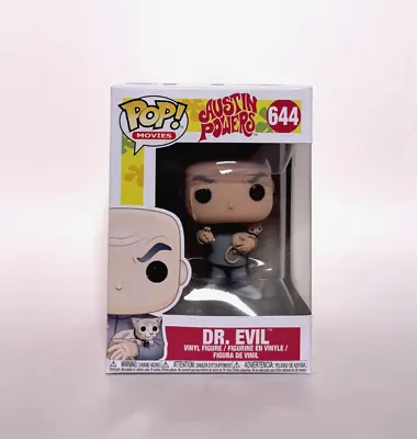 Funko Pop! Movies Austin Powers Dr. Evil With Mr Bigglesworth #644 Vinyl Figure • $33.11