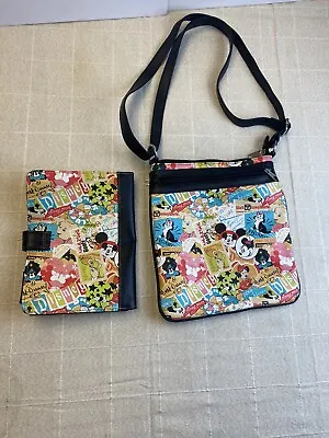 Mickey Mouse Disney  Purse Crossbody Handbag & IPad Case Disney • $39.99