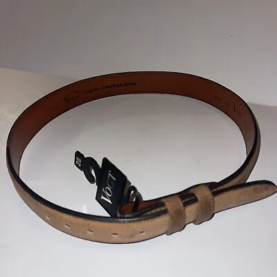 Vogt Leather Bison Belt 28” New • $74.99