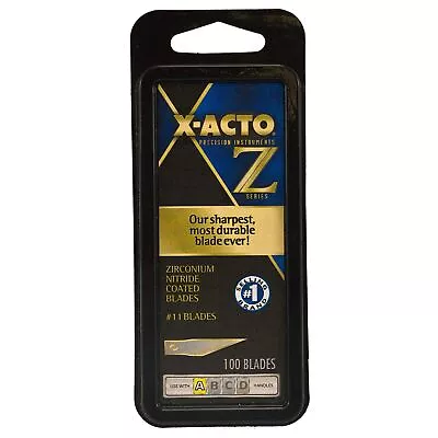 X-Acto XZ611 Replacement Blades Fine Point No. 11 100/PK GD • $41.46