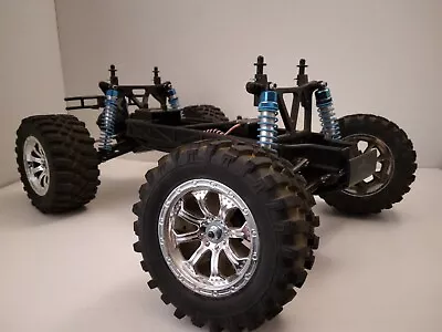 RC Vintage 1/10 Team Losi High Roller Lifted Truck Rolling Chassis Used See Pics • $125