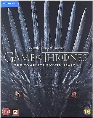 GAME OF THRONES - Season / Series 8 - - Blu-ray - NEW + SEALED (with Slipcase) • £16.99