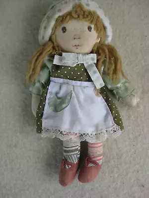 Vintage Pedigree Holly Hobbie 10   Cloth Doll • $15