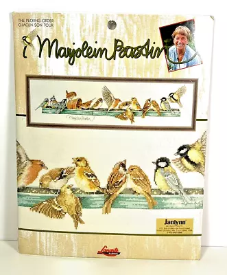 Lanarte Cross Stitch Kit Marjolein Bastin The Pecking Order NEW Sealed 26  X 7  • $44.99