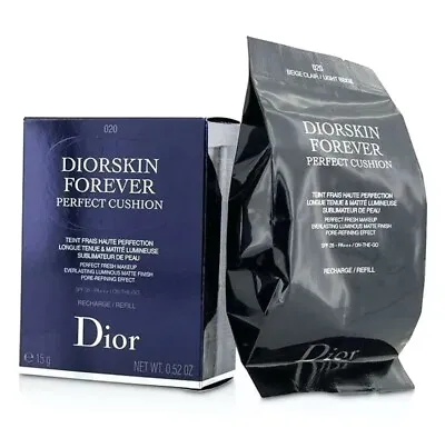 £29.99 • Buy Dior Diorskin Forever Perfect Cushion Foundation Refill Matte Finish New