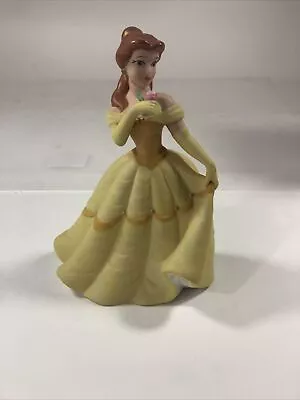 $15 • Buy Disney Princess Belle Porcelain Ceramic Figurine Sri Lanka Yellow Dress 6 